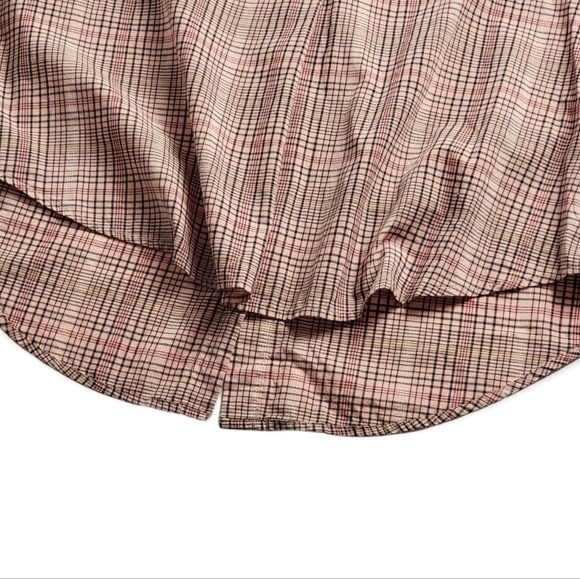 Madewell Pink Courier Button-back Shirt In Hartley Plaid - Picture 5 of 10